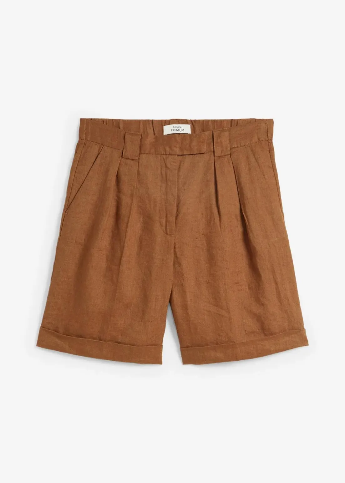 Bermudashorts aus reinem Leinen