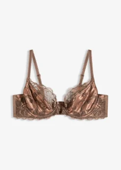 Bügel-BH aus zweifarbiger Spitze