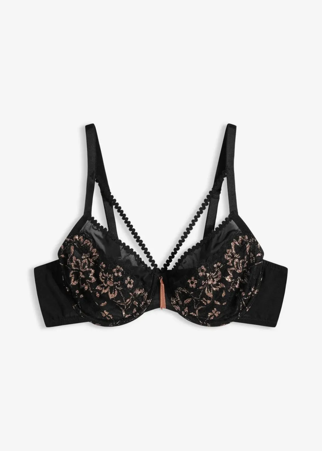 Bügel-BH mit Glitzergarn