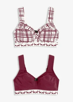 BH ohne Bügel mit Baumwolle (2er Pack)