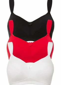 BH ohne Bügel mit Baumwolle (3er Pack)