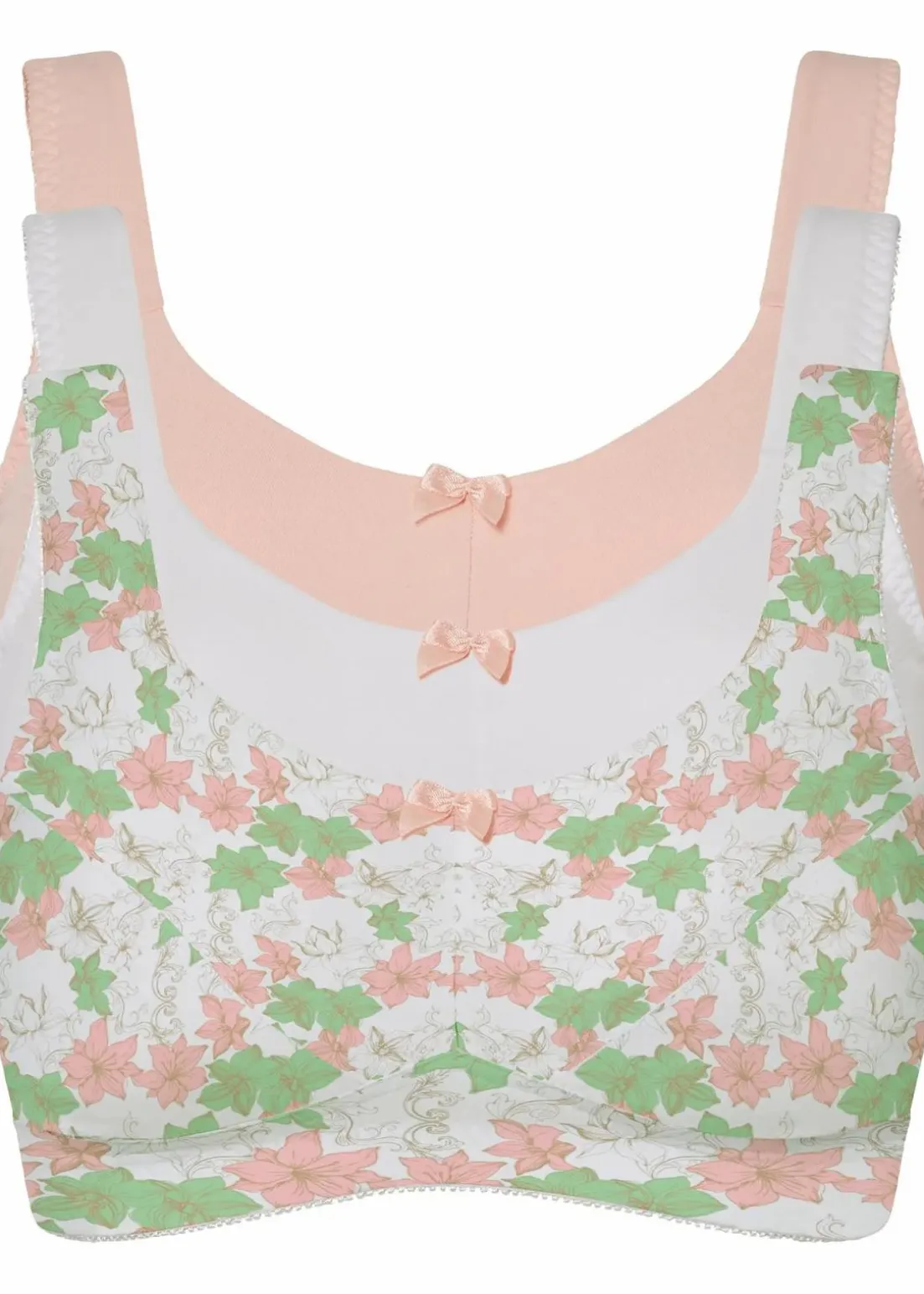 BH ohne Bügel mit Baumwolle (3er Pack)