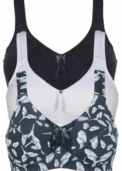 BH ohne Bügel mit Bio-Baumwolle (3er Pack)