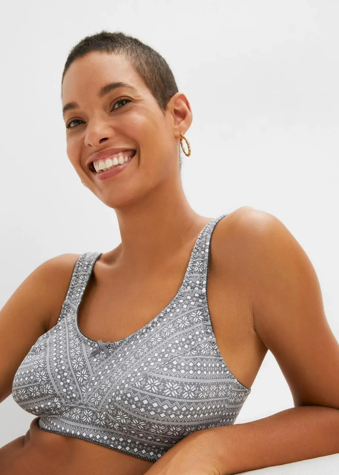 BH ohne Bügel mit Bio-Baumwolle (2er Pack)