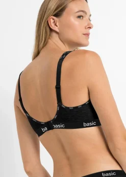 BH ohne Bügel mit Bio-Baumwolle (2er Pack)