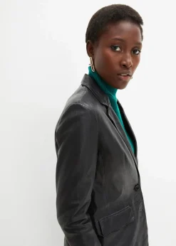 Blazer aus Lammnappa