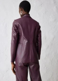 Blazer aus Lammnappa