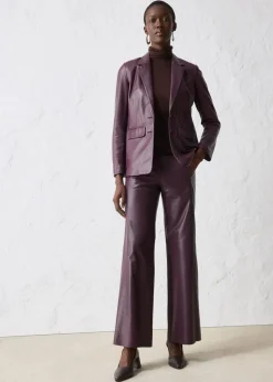 Blazer aus Lammnappa