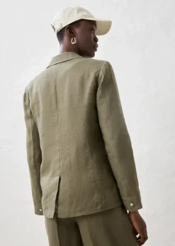 Blazer aus reinem Leinen