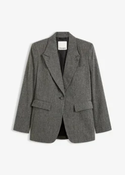 Blazer in Tweedoptik