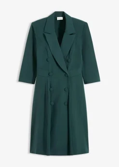 Blazerkleid mit ausgestelltem Rockteil