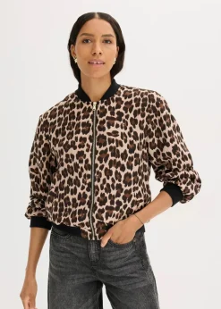 Blouson aus fließendem Satin