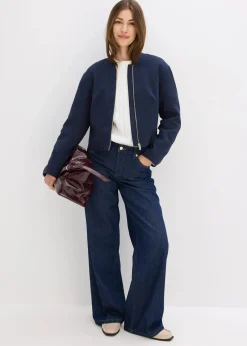 Blouson aus softem Viskose-Mix