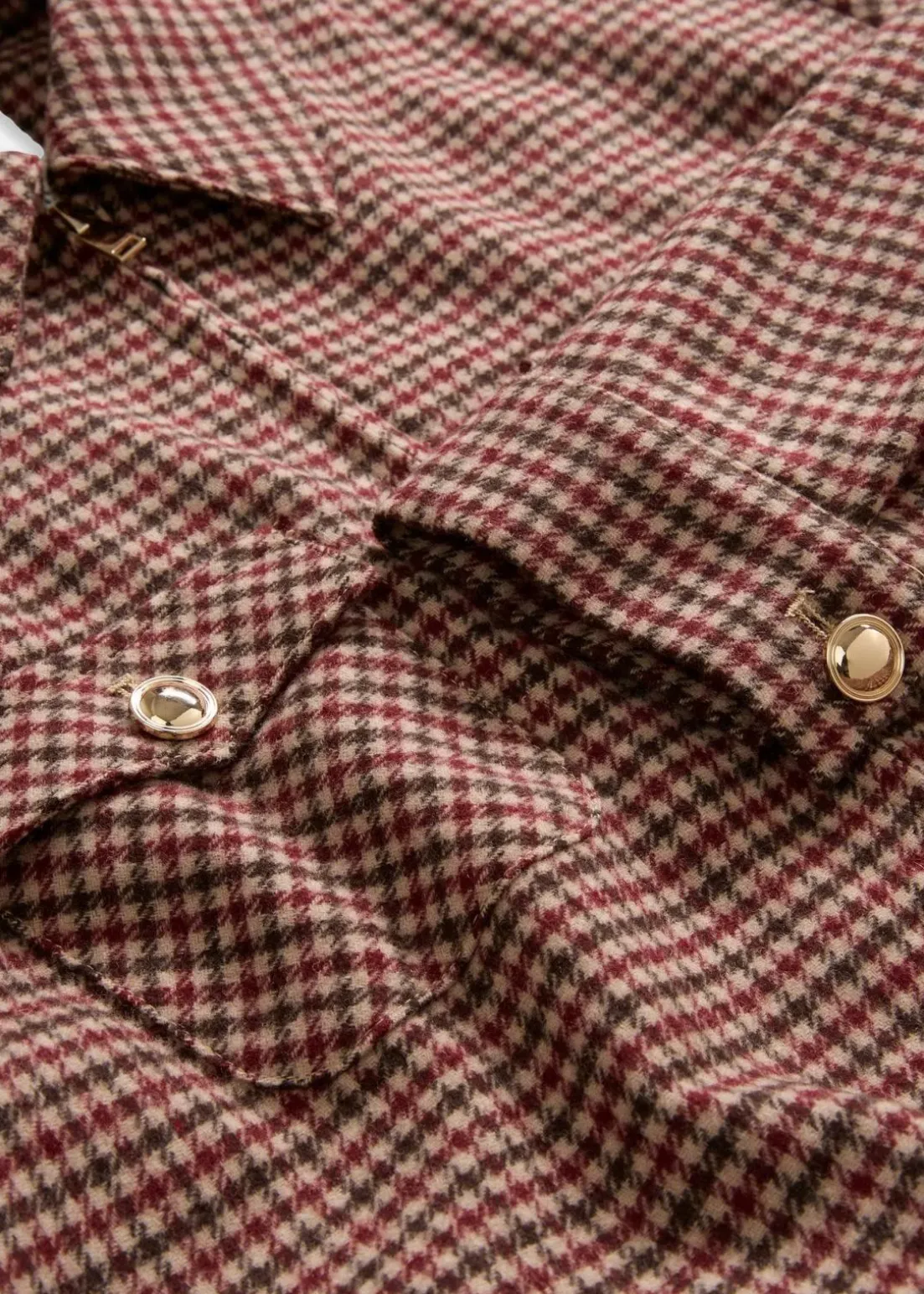 Blouson aus weichem Woll-MIx