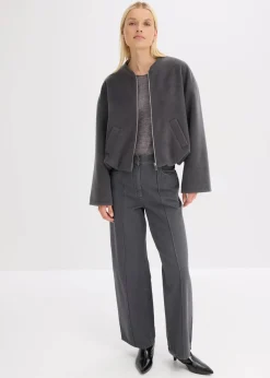 Blouson mit Ballonsaum