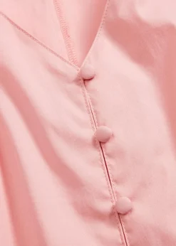 Bluse aus Baumwoll-Mix