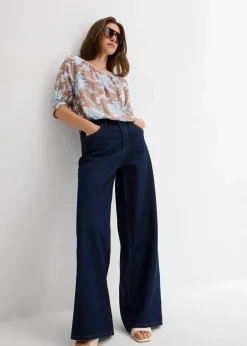 Bluse aus feinem Viskose-Mix