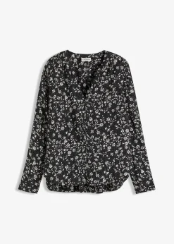 Bluse aus fließender Viskose