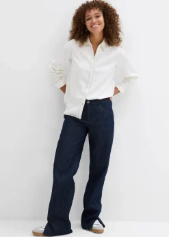 Bluse aus fließender Viskose