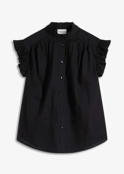 Bluse aus reiner Baumwolle