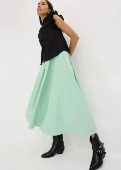 Bluse aus reiner Baumwolle