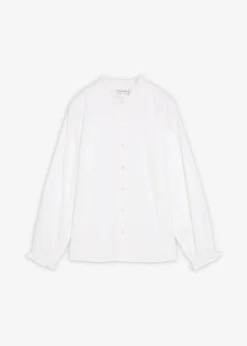 Bluse aus reiner Baumwolle