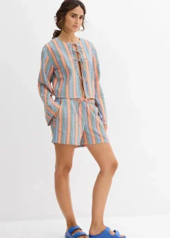 Bluse aus reiner Baumwolle