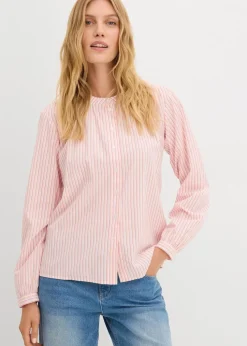 Bluse aus reiner Baumwolle