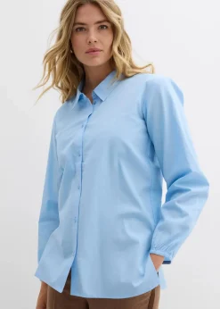 Bluse aus reiner Baumwolle