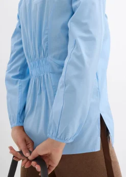 Bluse aus reiner Baumwolle