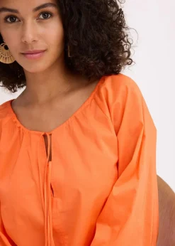 Bluse aus reiner Bio-Baumwolle