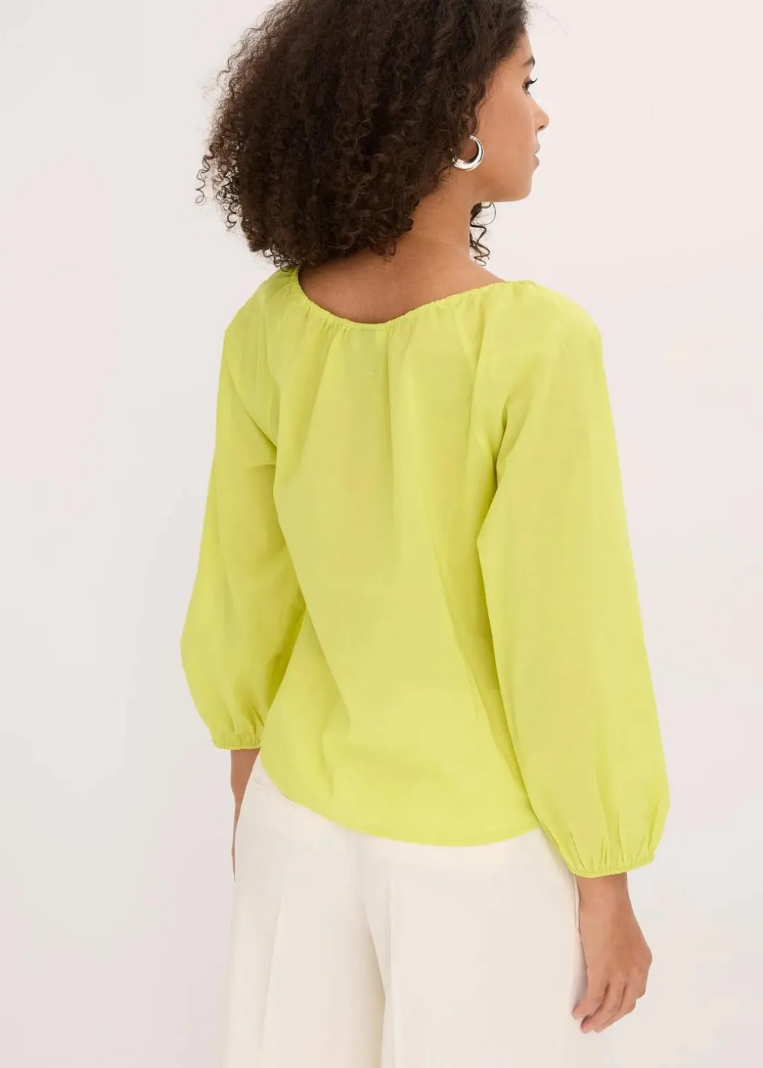 Bluse aus reiner Bio-Baumwolle