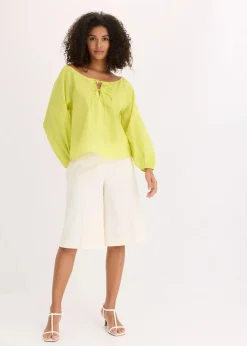 Bluse aus reiner Bio-Baumwolle