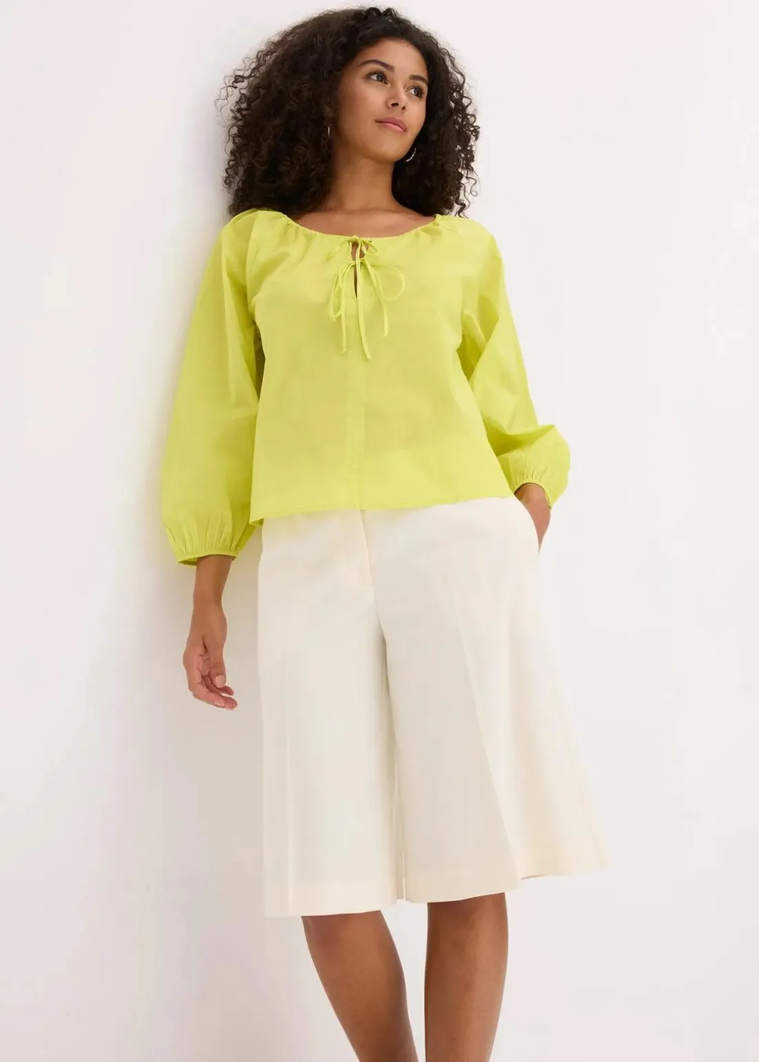 Bluse aus reiner Bio-Baumwolle