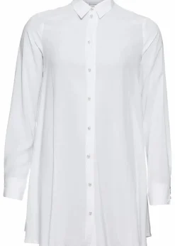 Bluse mit Perlenknopfleiste