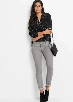 Bluse mit Pünktchen