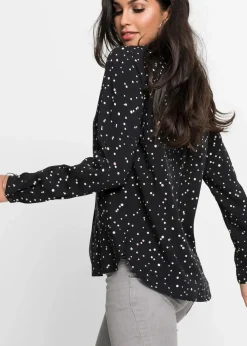 Bluse mit Pünktchen