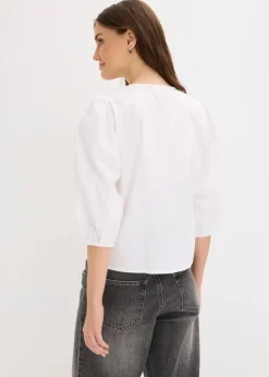 Bluse mit Schleifendetail