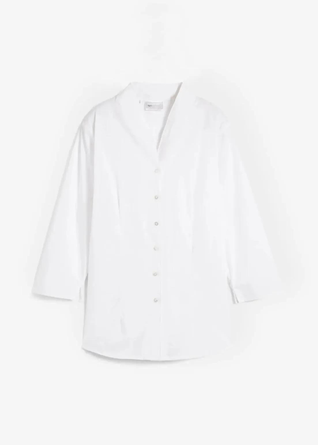 Bluse mit Stehkragen