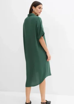 Blusenkleid aus feiner Viskose