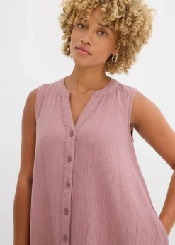 Blusenkleid aus Musselin