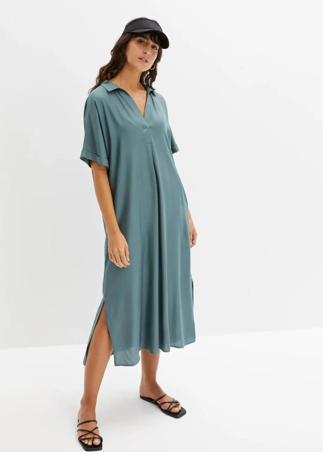 Blusenkleid mit Taschen