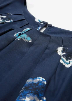 Blusentop aus fließender Viskose