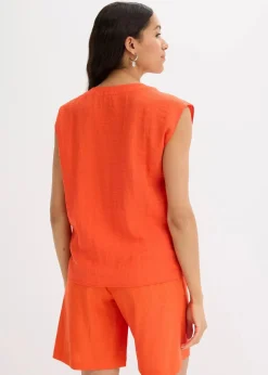 Blusentop aus leichtem Viskose-Mix