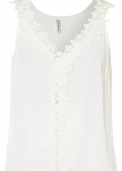 Blusentop aus strukturiertem Crinkle