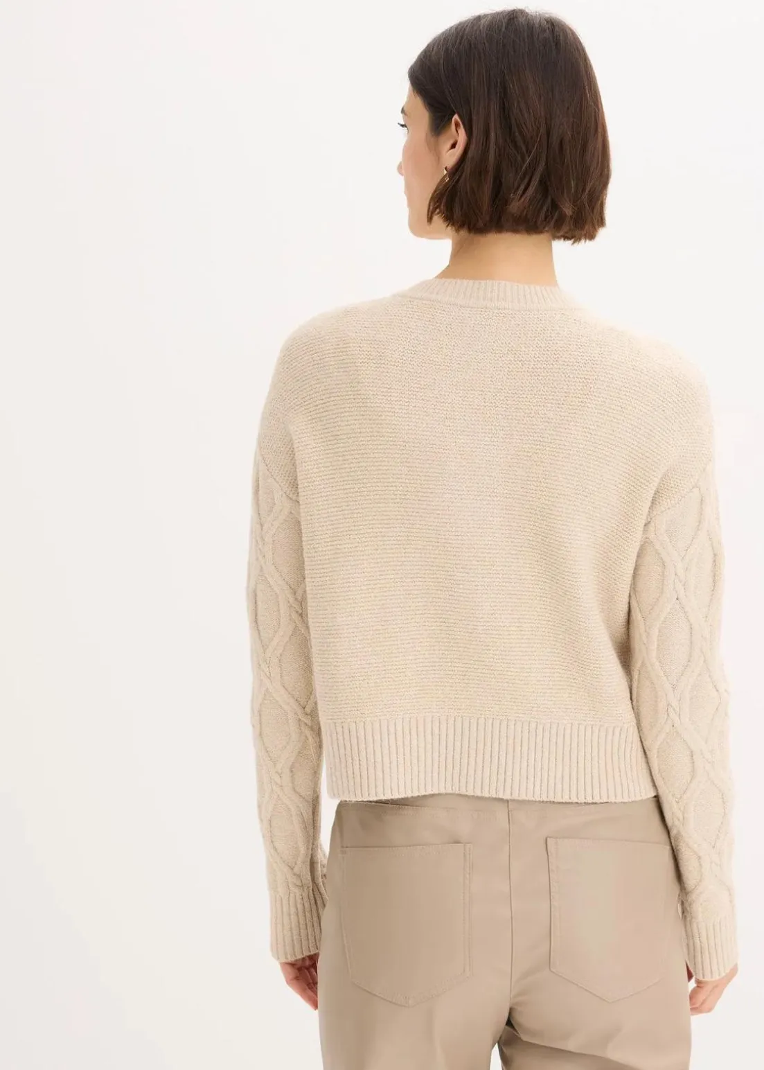 Bomberjacke mit Wollanteil