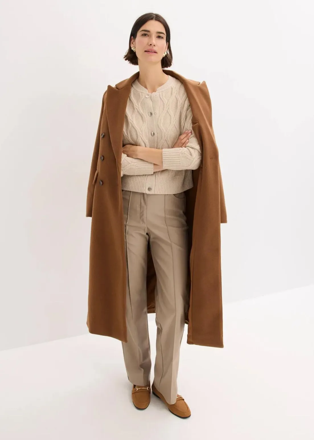 Bomberjacke mit Wollanteil