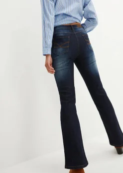 Bootcut Jeans Mid Waist, Stretch