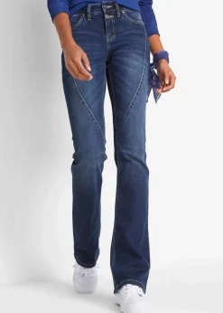 Bootcut Jeans Mid Waist, Stretch