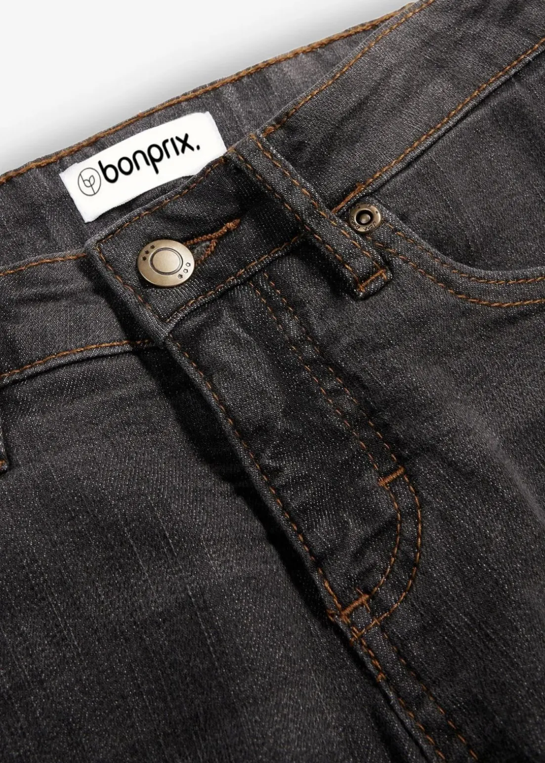 Bootcut Jeans Mid Waist, Stretch